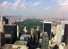View from "Top of the Rock". The Rockefeller Center, 70th floor. Central park in the background